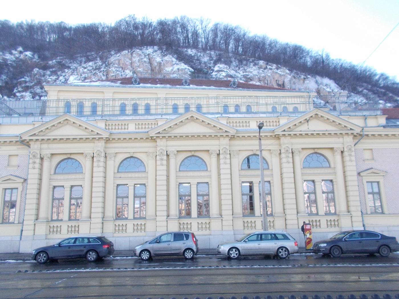 Rudas Baths and Gellért Hill in Budapest